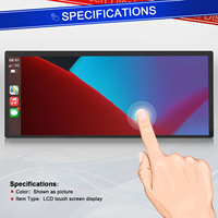 Podofo Pantalla táctil LCD de 12,3 pulgadas Uconnect Radio Navegación Módulo LCD Pantalla de visualización para Tesla Model X S S2 Venta al por mayor