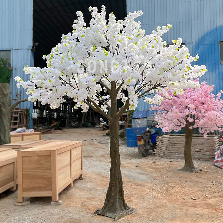لوازم حديقة الحلي وهمية الزهور مصنع أشجار صناعية الديكور ل الزفاف الحدث