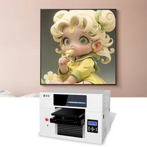 UV-Flach bett drucker Inkjet Acryl 3d Flach bett Telefon hülle Großformat Eco Solvent Preise digitaler Tinten strahl drucker