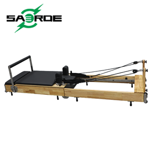 Nuevo Modelo 2026, Cama de Pilates Comercial para Estudio, Reformer, Set de Ocho Piezas, Madera de Cerezo, Gama Media-Alta, Yoga Corporal - Product Image 4