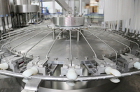 Machine de remplissage de boissons électriques automatique à commande PLC et à engrenages, prix usine, pour la production de boissons