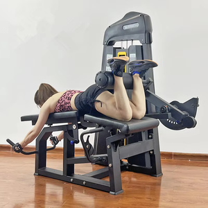 Máquina comercial de curl de piernas en posición prona Cheernin Iron Shroud con sistema de carga por pin para isquiotibiales, lista para enviar - Product Image 2