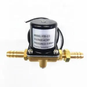 Latón válvula de solenoide para cortador de Plasma y soldador Tig FTD-2.5