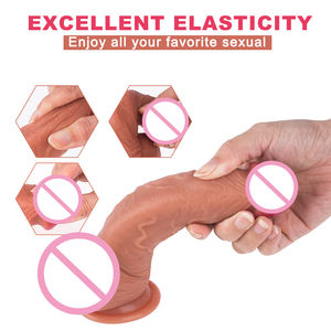 7.8 Inch <span class=keywords><strong>Super</strong></span> Real Feel Natuurlijke Dildo Vleeskleur Penis <span class=keywords><strong>Sex</strong></span> <span class=keywords><strong>Product</strong></span> Voor Vrouwen En Homo 'S - Product Image 5