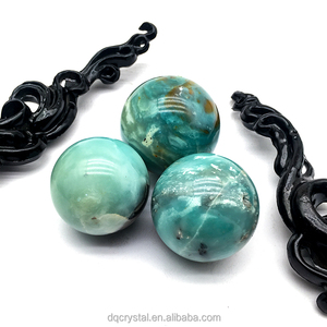 Sfera di Calcite Blu Caraibica Naturale 4-7cm, <span class=keywords><strong>Cristalli</strong></span> Decorativi e <span class=keywords><strong>Curativi</strong></span> all'Ingrosso, Sfera di Amazzonite Lucidata in Vendita - Product Image 2