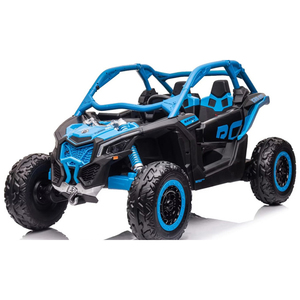 2024 Fábrica al por mayor Ce Ride On Car Niños Eléctrico 24V 4x4 Con Ruedas De Goma Y Cuero - Product Image 2