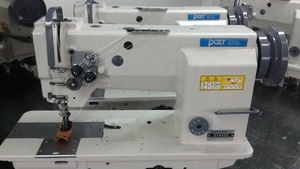 Máquina <span class=keywords><strong>de</strong></span> <span class=keywords><strong>Coser</strong></span> Industrial <span class=keywords><strong>de</strong></span> Cuero <span class=keywords><strong>de</strong></span> <span class=keywords><strong>Doble</strong></span> <span class=keywords><strong>Aguja</strong></span> <span class=keywords><strong>de</strong></span> Alta Resistencia con Alimentación Compuesta y Pie <span class=keywords><strong>de</strong></span> Arrastre Recto DT4420 - Product Image 3