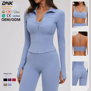 Set Yoga 2 Potong Wanita Model Punggung Terbuka Cepat Kering, Slim Fit untuk Olahraga Lari, Fitness, Workout, dan Gym - Product Image 1
