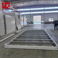 Kit de cadre en A pour petite maison préfabriquée toit à pignon chambre isolée paquet plat modulaire maison jardin bureau préfabriqué