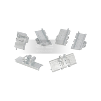 Pièces d'excavatrice, chenille en alliage plein de 50 mm * 20 mm, moulage sous pression, pour excavatrice hydraulique RC 1/12, pièces de chenille de bulldozer