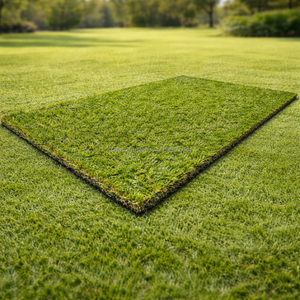 Gazon artificiel écologique sans remplissage pas cher 40-60mm, gazon de football personnalisé pour jardin |   Gazon artificiel haute densité pour extérieur - Product Image 5