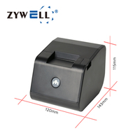 Sistemas POS para Restaurantes, Mini Impresora de Recibos de 58 mm, Impresora Térmica USB Bluetooth