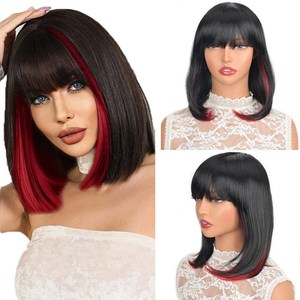 Perruques courtes bob tendance et abordables pour femmes, avec dentelle frontale HD, style brésilien et vietnamien, moelleuses et douces, en stock - Product Image 5