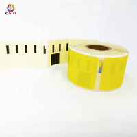 Label Termal Kompatibel Dymo, Kompatibel dengan 450 LabelWriter, Stiker Dymo Tahan Air, Label Termal Langsung, Label Printer