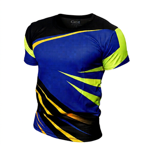 Fabricant de T-shirts de sport en polyester avec logo personnalisé pour les promotions au meilleur prix - Product Image 1