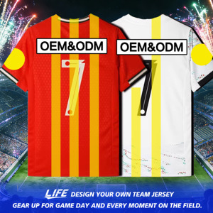 Nouvelle veste de football d'été respirante et anti-humidité, style <span class=keywords><strong>portugais</strong></span>, personnalisable avec nom d'équipe, grande taille, pour adulte, 26 ans - Product Image 2