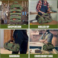 Outils Durable Robuste Grande Capacité Portable Outil Kit Ménage Électricien Sac Outil Rouleau Sacs