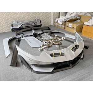 Kit de carrosserie de Style <span class=keywords><strong>S</strong></span> pour Lamborghin <span class=keywords><strong>Aventador</strong></span> LP700 LP720 LP750 mise à niveau vers le kit de carrosserie de pare-chocs de voiture en Fiber de carbone - Product Image 3