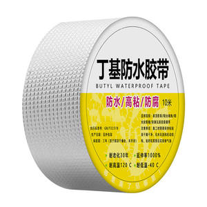 Ruban Butyle Auto-Adhésif Robuste, Découpe Personnalisée, Autocollant Acrylique Étanche pour Réparation de Fuites de Toiture, Idéal pour Étanchéité Extérieure et Protection Contre les Fuites - Product Image 1