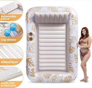 Mingchan chất lượng dành cho người lớn PVC Hồ bơi bơm hơi thoải mái đôi người Lounger <span class=keywords><strong>Float</strong></span> cho bơi lội và các bên - Product Image 3