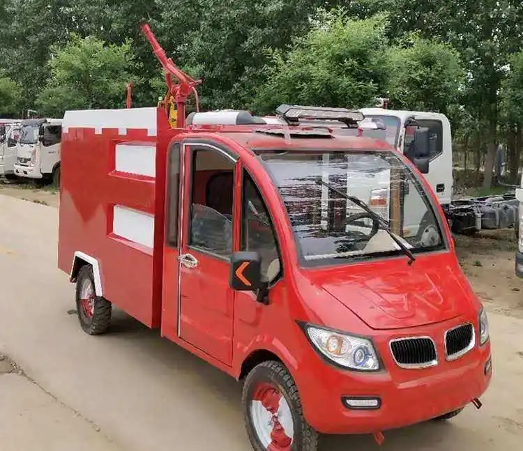 मिनी इलेक्ट्रिक पानी फोम आग ट्रक के लिए आग इंजन/आग ट्रक बिक्री के लिए