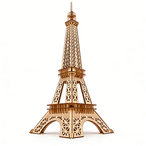 Gioco Educativo <span class=keywords><strong>di</strong></span> Esperimenti Scientifici, Puzzle 3D in Legno Fai-da-Te per Bambini con 51-100 Pezzi - Product Image 1