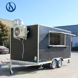 2025 nuevo camión de comida de 13 pies con parrilla pequeño remolque de comida de <span class=keywords><strong>donut</strong></span> se acepta personalizado - Product Image 2