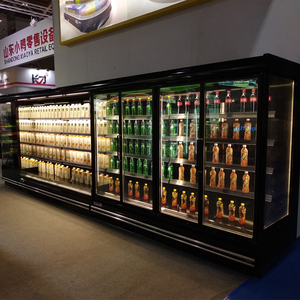 Refrigerador de Supermercado con Puerta de Vidrio, 2/3/4/6 Puertas, Enfriamiento por Aire, Refrigerador para Vinos, Control Digital de Temperatura, Descongelación Automática - Product Image 5