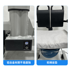 Machine de transfert électrique pour patients, capacité 100 kg, dispositif de repositionnement pour toilettes, pour soins à domicile et usage médical - Product Image 3