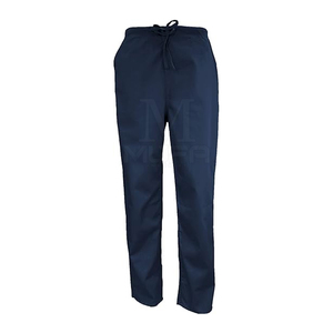 Custom Design <b>Men's</b> Medical <b>Scrub</b> Uniform Solid Color and Breathable Knitted Fabric for Streetwear - Product Image 3