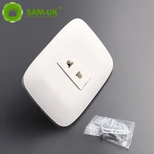 eu new design electricity waterproof switches and wall sockets multi outlet protector cover