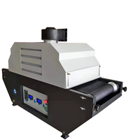 Four de séchage tunnel UV automatique à haute productivité, personnalisé, pour la polymérisation d'encre et de colle de machines de sérigraphie, vente en gros usine