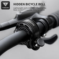 TOSUOD Mini sonnette de vélo anti-rouille, sonnette de vélo de montagne à son fort, outil d'avertissement sonore pour VTT et vélo de route