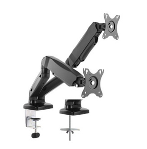 Support de moniteur à <span class=keywords><strong>double</strong></span> bras à ressort mécanique super économique pour écran d'<span class=keywords><strong>ordinateur</strong></span>, support de moniteur à montage VESA - Product Image 2