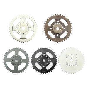 YAYE, Kit de cadena de piñón de acero delantero y trasero para motocicleta, engranaje Para CGL FXD125 CD70 BAJAJ125 <span class=keywords><strong>CB125</strong></span> CBT125, Accesorios Para <span class=keywords><strong>Moto</strong></span> - Product Image 1