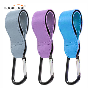 Bán Sỉ Có Thể Điều Chỉnh Móc Và Vòng Lặp Dây Đeo PU Da Xe Đẩy Móc 360 Độ Khóa Phụ Kiện Móc Áo Cho Du Lịch Cắm Trại - Product Image 4