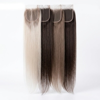 Perruque 100% Cheveux Humains Remy, Base en Soie 2x6 4x4 5x5, Topper Intégré en Dentelle de Haute Qualité pour Femmes