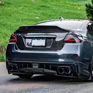 Sợi Carbon ducktail thân nắp cho Subaru Impreza <span class=keywords><strong>Wrx</strong></span> Sti 2015-2021 va, chính xác phù hợp, Trọng lượng nhẹ thay thế - Product Image 1