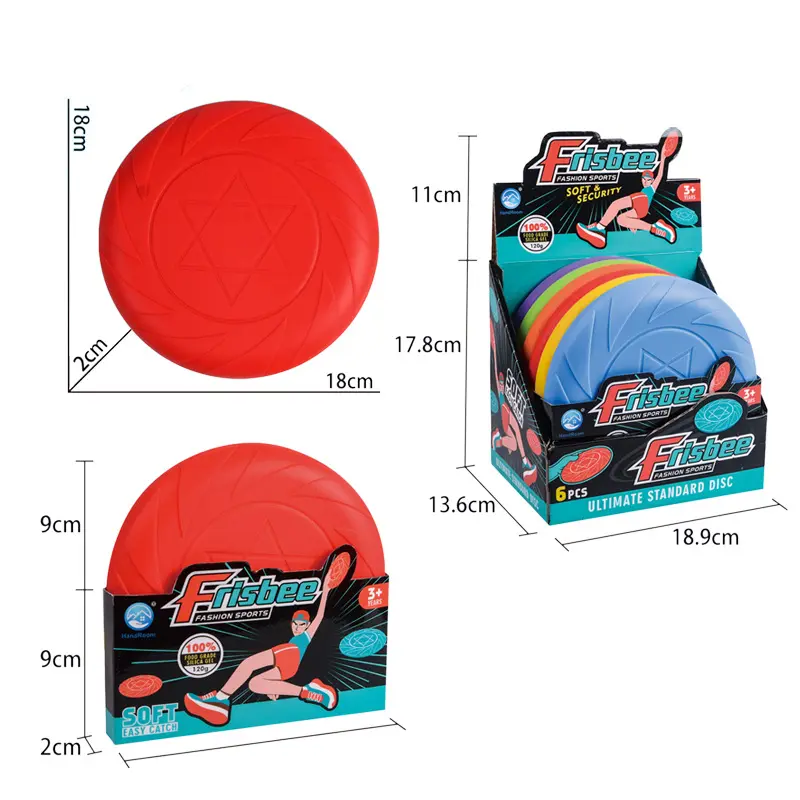 Neuankömmling Kids Toy Professional Ultimate Soft Food Grade Frisbeed Disc Team Sportspiel zeug für Erwachsene Outdoor-Spiel Flying Disc