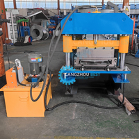Machine de formage de rouleau de panneau de toit en métal à joint debout entièrement automatique machine de formage de rouleau de feuille de toiture à sertissage autobloquant