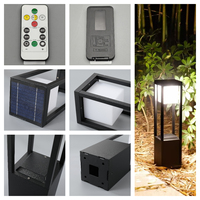 Lampu Taman tenaga surya 8W, lampu taman luar ruangan, lampu lanskap untuk pencahayaan luar ruangan IP65
