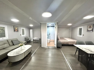 Сборные 20 футов расширяемые контейнерные дома 40ft контейнерный дом роскошный сборный дом 1 спальня мобильные дома - Product Image 5