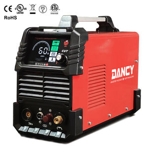 قاطع بلازما هوائي صناعي أحادي الطور 220 فولت 60 أمبير لقطع المعادن مع شاشة LED كبيرة وقاطع قوس توجيهي، قدرة قطع قصوى 20 مم، جديد، حد أدنى للطلب 1 - Product Image 1