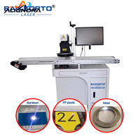 Machine de marquage laser à fibre JPT M7 Mopa 100W, graveur laser à fibre, marqueur laser 300x300mm avec axe rotatif de 80mm