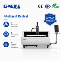 Máquina de Corte Láser de Fibra de 1500W, 2000W, 3000W para Metal con Control Cypcut, Corte por IA, Fuente Láser Raycus, Compatible con PLT/AI