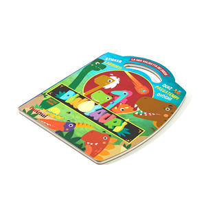 Livre d'activités interactif personnalisé avec poignée, portable, découpé, pour enfants, jeu éducatif, labyrinthe, livre de <span class=keywords><strong>quiz</strong></span>, impression - Product Image 5