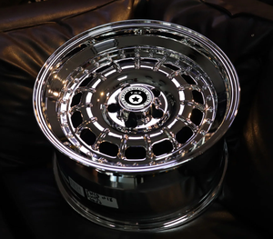 Llanta de ruedas de coche de pasajeros Trz de 17 pulgadas 5x112 5x100 llantas de formación de flujo de aleación de aluminio para Mercedes <span class=keywords><strong>Barock</strong></span> TR7 cromo plateado - Product Image 6