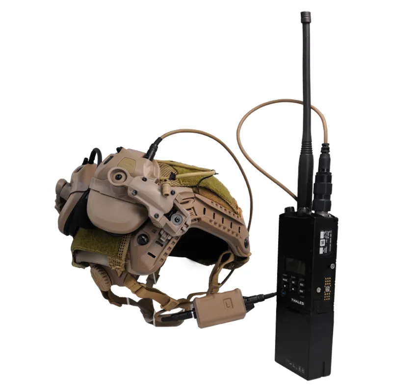 Chierda OEM C3 और PRC-148/152A उंगली पीटीटी कनेक्ट करने के लिए हेडसेट वॉकी टॉकी रेडियो संचार के लिए सेट
