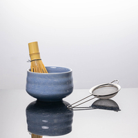 Ensemble de bols à matcha en céramique écologique de qualité alimentaire, design de la dynastie Song, outil à thé, boîte cadeau, logo personnalisé, emballage sûr
