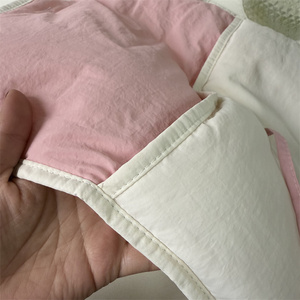 CH Eco-friendly Cute Cotton Dust Envelope Underwear <b>Bag</b> Notebook Computer Carry Case with Ribbon <b>Tablet</b> Storage - Product Image 3